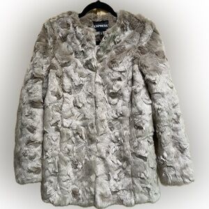 Faux Fur express coat size xxs